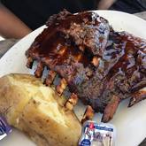 Ribs & Baked Potato at Boathouse Gansbaai