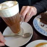 Irish Coffee and Cake.