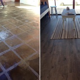 Before & After Wood Floors