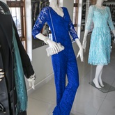Blue Fashionable Jumpsuit