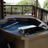 Double storey house with beautiful sea view for a big family. 