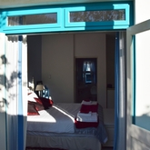 Blue Crane bedroom view from garden