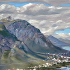 "Rotary View" Original plein air painting of Voelklip, Hermanus from Rotary Way "Rotary View" Original plein air painting of Voelklip, Hermanus from Rotary Way