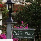 At Rikis Place Sign At Rikis Place Sign