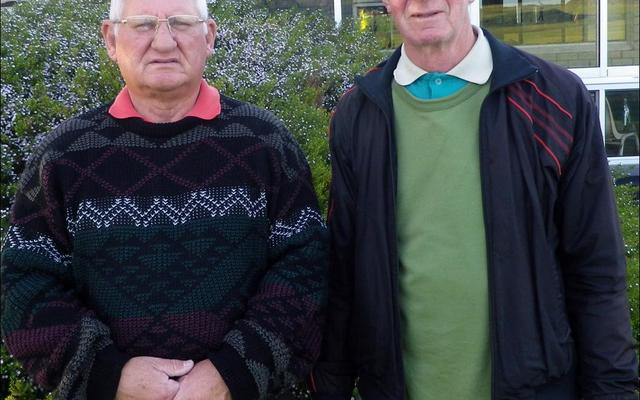 Solly Wessels en Leon Lombaard was die wenners van Saterdag se 4BBB Stableford kompetisie.