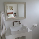 One of the bathrooms