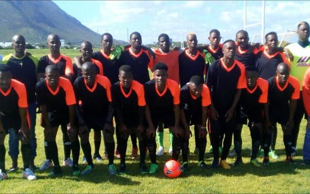 The Solyx United FC soccer team who lost the SAFA Overberg Regional Nedbank Cup Qualifying Tournament with a sudden death penalty.