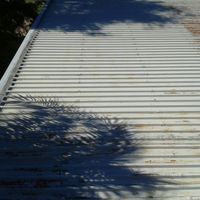 Before White Flat Roof 