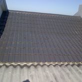 Cementitious Tiled Room Afterwards