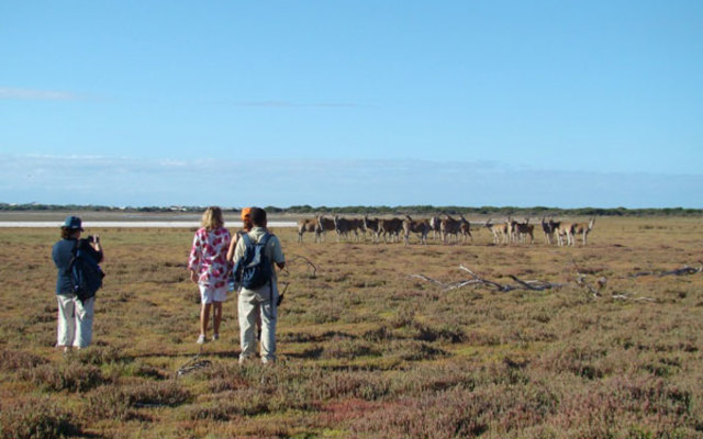 Explore the reserve on foot or on bike Explore the reserve on foot or on bike