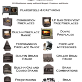 Kaggels/Fireplaces & Braais