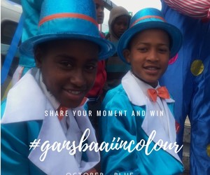 October colour is blue - #GansbaaiInColour