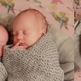 Twin Girls Newborn Session