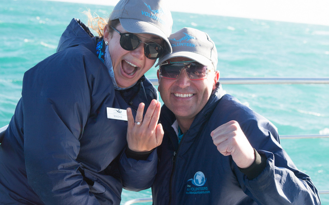 engagement on slash fin boat. marine dynamics, secret wedding engagement on slash fin boat. marine dynamics, secret wedding