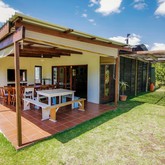 Cone bush cottage outside front view