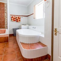 Bathroom with tub