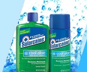 Solarcaine Cool Aloe Burn Relief Gel now available!