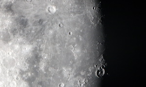 82% Illuminated Moon & lunar eclipse 31 Jan 2018