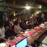 Friends enjoying themselves