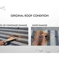 Original roof condition