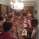 Enjoying delicious meals at Benguela