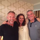 Jonathan with his guests