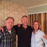 Jonathan with his guests