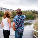 Guests enjoying view