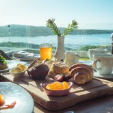 Sea facing dining room