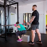 Pieta assisting client