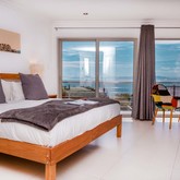 Bedroom with sea view