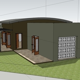 Render for Proposed House, Franskraal
