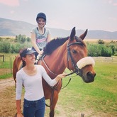 Our Instructor and one of her pupils 