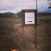 Our new sign is up at the farm entrance