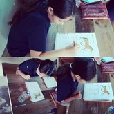 If the weather is not safe to ride in we do other horse related activities