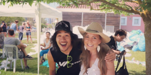 When meeting Benjamin Von Wong during a project.