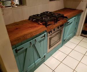 Custom Kitchen from Reclaimed Wood