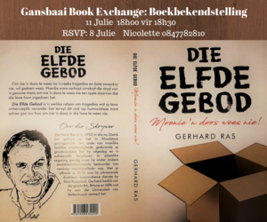 Book Launch: Die Elfde Gebod - Gerhard Ras
