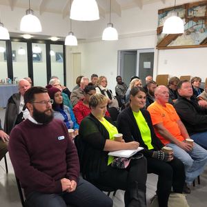 The Kleinmond crowd