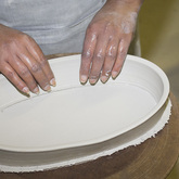 Moulding big dish