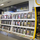 Magazines section