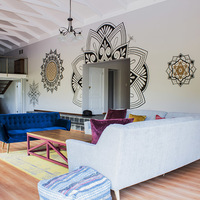 Open plan living area