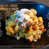 Potato, Gnochi, Chorizo & Bacon