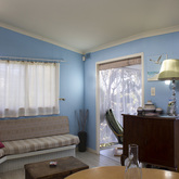 Tickled Pink living room