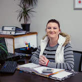 Friendly staff member