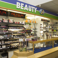 Beauty products section