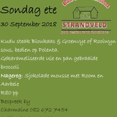 Strandveld Pub Sunday Lunch