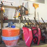 Garden tools for hire