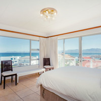 Bedroom with sea view