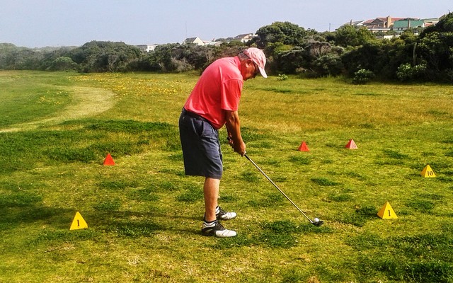 Competition where the greenkeeper posts obstacles for players as a revenge golf day 
